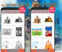 Castles Color By Number-Pixel Art Screen Shot 1