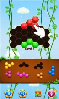 Blok! Hexa Brain Puzzle: mania legenda gratis 2018 Screen Shot 3