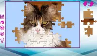 큰 퍼즐와 고양이 Screen Shot 6