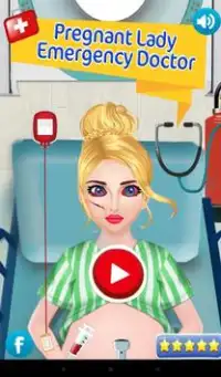 गर्भवती लेडी आपातकालीन डॉक्टर Screen Shot 0