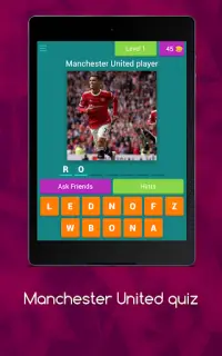 Manchester United quiz: Guess the Player Screen Shot 11