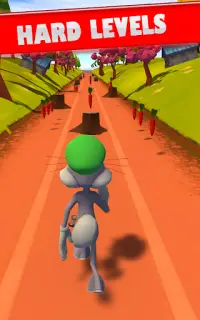 Bunny Run Adventure - Bunny Rabbit Running Games Screen Shot 11