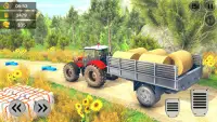 खेती प्रशिक्षण सिम: नया ट्रैक्टर खेल 2021 Screen Shot 1