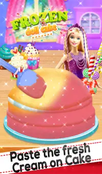 Fairy Princess Ice Cream Cake Making Game Screen Shot 10