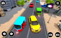 Rickshaw Driving Tuk Tuk Game Screen Shot 5