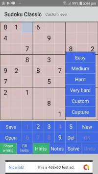 Sudoku Classic Screen Shot 1