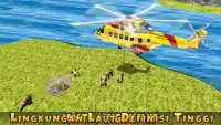hewan pengiriman: helikopter simulator Screen Shot 3