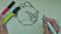How to draw Birds Angry Screen Shot 3