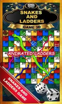 Snakes And Ladders : Saanp Seedi Game-3D Screen Shot 0