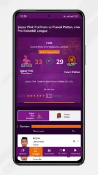 Pro Kabaddi Official App Screen Shot 2