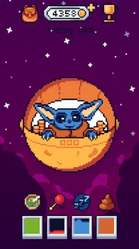 BBYODA - Virtual Pet Simulation Screen Shot 4