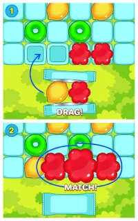 Jellyx - Nuovo gioco di puzzle a doppio blocco Screen Shot 13