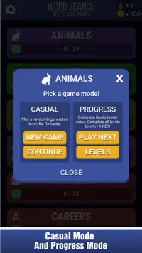 Block Words Search - Classic Puzzle Game Screen Shot 1