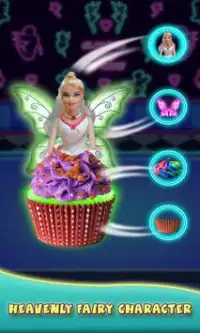 Magic Fairy Cupcakes! Glow In The Dark Cupcake Screen Shot 2