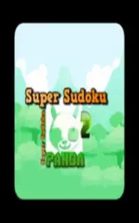 Super Sudoku Panda Game Screen Shot 1