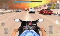 Traffic Speed Moto Rider 3D Screen Shot 7