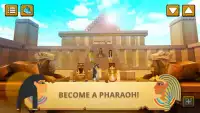 मिस्र शिल्प: पिरामिड निर्माण और अन्वेषण खेल Screen Shot 2