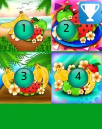 frutas rompecabezas juego Screen Shot 0