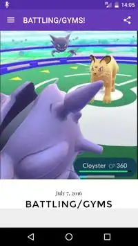 Guide Pokémon Go 2016 Screen Shot 2