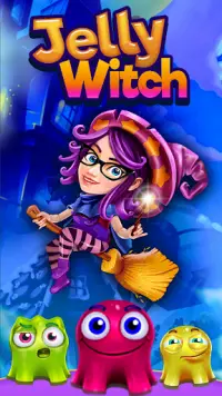 Jelly Witch: مطابقة 3 الحلوى Screen Shot 0