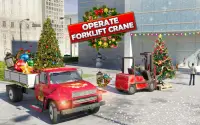 गृह डिजाइन: सजावट ट्रक सिम्युलेटर क्रिसमस खेलों 3D Screen Shot 11