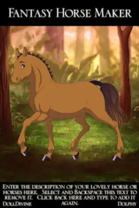Fantasy Horse Maker Screen Shot 2