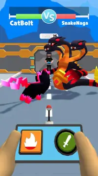 Monster Battle Screen Shot 3