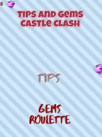 Tips & Gems for Castle Clash Screen Shot 0