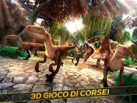 Dinosauro Giurassico - Simulatore di Corse Screen Shot 8