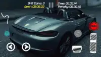 Drift Yarışı Porsche 718 Boxster Simülatör Oyunu Screen Shot 2