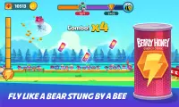 Bearly a Toss - A jump with bears and honey Screen Shot 1