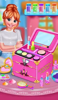 Homemade makeup kit : makeup games for girls 2021 Screen Shot 10