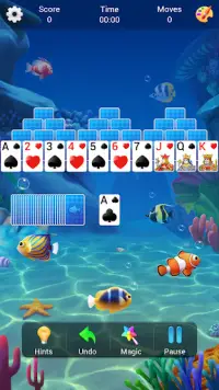 TriPeaks Solitaire - classic solitaire card game Screen Shot 0