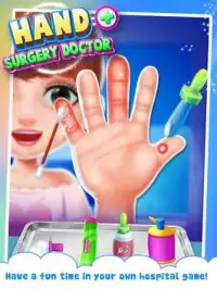 Hand Surgery Doctor – Nail Hospital Care Simulator Screen Shot 2