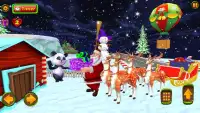 Santa Christmas Infinite Track Screen Shot 2