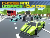 Traffic Racing: Blocky War Screen Shot 3