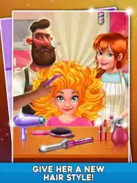 Barber Shop Beard Styles Hair Salon Games Screen Shot 6