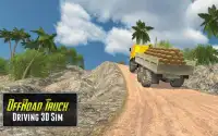 От дороги грузовик вождение 3D Screen Shot 19