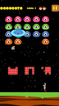 Jelly Invaders : UFO Invasion Screen Shot 0