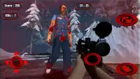 Sniper Snow:Zombie Hunter Screen Shot 4