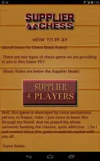 Supplier Chess Screen Shot 7