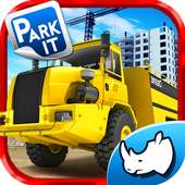 Hard Mining Truck Drive & Park