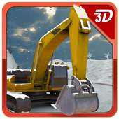 Neve Escavadeira Resgate Op 3D