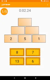 pyramides numériques - puzzle mathématique Screen Shot 10