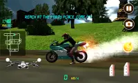 Motor Biker City Driving Screen Shot 0