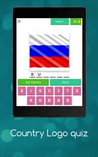 Guess the Country flag Screen Shot 8