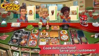 Cooking Legend - Fun Restaurant Kitchen Chef Game Screen Shot 0