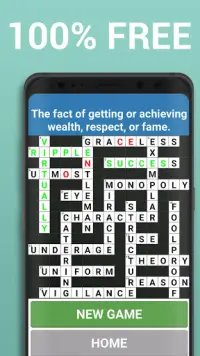 Crossword Puzzle Free Classic Word Game Offline Screen Shot 6