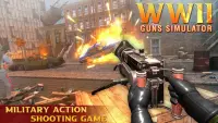 WW2 Guns Simulator- World War Shooting Games 2021 Screen Shot 4