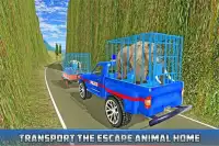 Police Transport Animal Carrier Cargo Truck Sim Screen Shot 2